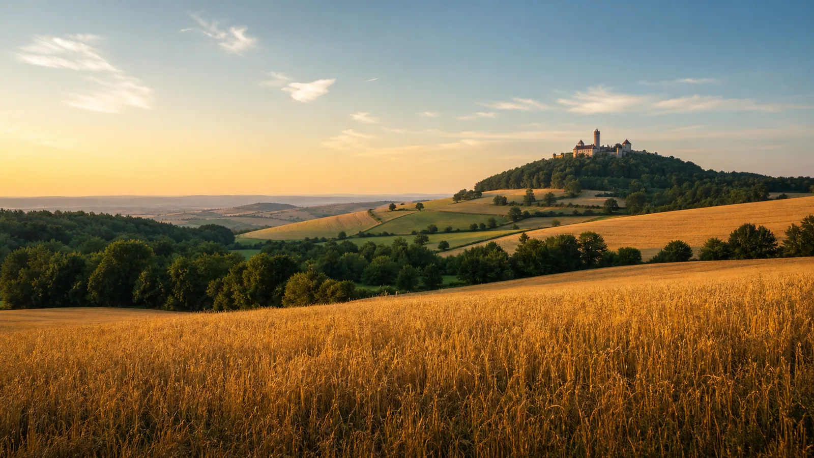 Romantisches Franken Umgebung